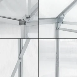 Gewächshaus Oisterwijk Glashaus Mit Fundament 190 X 190 Cm Gartengewächshaus Treibhaus Pavillon Aus Hohlkammerplatten 15 Gewächshaus Oisterwijk Glashaus Mit Fundament 190 X 190 Cm Gartengewächshaus Treibhaus Pavillon Aus Hohlkammerplatten -Günstiges Laube Lust Geschäft 9e04dc2b3717691bdb70938a44a9e33e