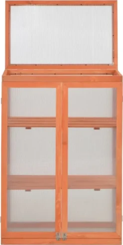 VidaXL Gewächshaus Holz 75x47x109 Cm -Günstiges Laube Lust Geschäft 9ee0540102b3bf16701ffc0c8876dc7b