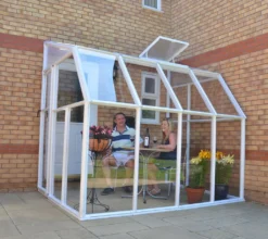 Rion Kunststoff Anlehngewächshaus Sun Room 34 | Weiß | 262x201x247x Cm 17 Rion Kunststoff Anlehngewächshaus Sun Room 34 | Weiß | 262x201x247x Cm -Günstiges Laube Lust Geschäft 9fc84ad3ef6e575d5aa23298efd424a9