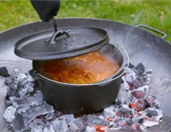 El Fuego Pfannen-Schmortopf-Set Dutch Oven Set 7-teilig, Schwarz -Günstiges Laube Lust Geschäft a06cf8cb8f566af2c29b8be24f95459e