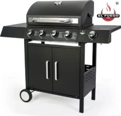 El Fuego Gasgrill "San Angelo" 4 +1 Brenner -Günstiges Laube Lust Geschäft a0e8466d605bf73a474da4efb14debac