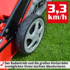Elektro Rasenmäher Mit Radantrieb Elektromäher Mulchfunktion 46cm Schnittbreite 1800 Watt 60 Liter Fangkorb -Günstiges Laube Lust Geschäft a168b109b1b799ed8a259ab7465cbb3d