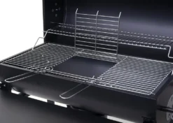 Grillwagen HWC-F70, Holzkohlegrill Standgrill Gartengrill Mit Deckel Ablage, Stahl 103x93x70cm Schwarz -Günstiges Laube Lust Geschäft a258bf220edbfcc7f83a7d687d05c1ec 1