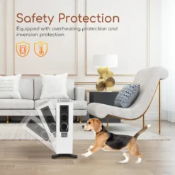 Aigostar Rylee – Heizgerät Mit 3 Einstellbaren Wärmestufen, Tragbarer Heizkörper Mit Frostwächter Stufenloser Thermosteuerung, 2000W, Schnelles Aufheizen, Leise Und Bequem, Überhitzungsschutz, Weiß -Günstiges Laube Lust Geschäft a29d132d0193a39ef18523d3cb79706b