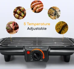 Aigostar Rauchfreier Tischgrill Barbecue Elektrogrill Elektrischer BBQ Grill 2000 Watt Antihaftbeschichtete Grillfläche 36 X 21cm, Abnehmbarer Fettauffangschale, Thermostat, Schwarz. 16 Aigostar Rauchfreier Tischgrill Barbecue Elektrogrill Elektrischer BBQ Grill 2000 Watt Antihaftbeschichtete Grillfläche 36 X 21cm, Abnehmbarer Fettauffangschale, Thermostat, Schwarz. -Günstiges Laube Lust Geschäft a369562f997de3e49d1a5c9f68bb31d7