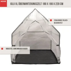 IGLU XL PRO Überwinterungszelt 180 X 180 X 220 Cm -Günstiges Laube Lust Geschäft a36a6577b118c7ef418979b5abff02eb