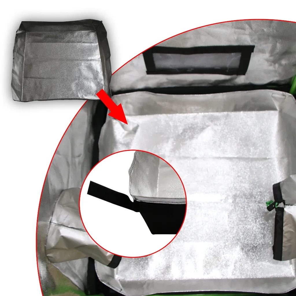 Mucola Growbox Gewächshaus Schwarz Grün Indoor Pflanzenzelt Zuchtzelt Dachschräge Zuchtschrank Grow Tent Frühbeet Zimmergewächshaus Growschrank Growroom 7 Mucola Growbox Gewächshaus Schwarz Grün Indoor Pflanzenzelt Zuchtzelt Dachschräge Zuchtschrank Grow Tent Frühbeet Zimmergewächshaus Growschrank Growroom – Bild 5
