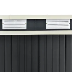 Juskys Metall Gerätehaus M Mit Pultdach, Schiebetür & Fundament - 4m³ - 213×130×173 Cm - Anthrazit - Geräteschuppen Gartenhaus Garten Schuppen 22 Juskys Metall Gerätehaus M Mit Pultdach, Schiebetür & Fundament - 4m³ - 213×130×173 Cm - Anthrazit - Geräteschuppen Gartenhaus Garten Schuppen -Günstiges Laube Lust Geschäft a4cd50671b479a50c1e5947e006e3ebc