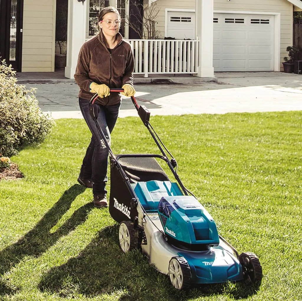 Makita® Akku-Rasenmäher 2 X18V 46 Cm 60 Literl - DLM460Z 7 Makita® Akku-Rasenmäher 2 X18V 46 Cm 60 Literl - DLM460Z – Bild 5