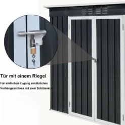 Metall-Gartenhaus Juan, Metall Gartenhaus Juan Geräteschuppen Geräteschrank Gerätehaus Pultdach Doppeltür 15 Metall-Gartenhaus Juan, Metall Gartenhaus Juan Geräteschuppen Geräteschrank Gerätehaus Pultdach Doppeltür -Günstiges Laube Lust Geschäft a56fcaba6b11ec7d8f64bd2587bf3511