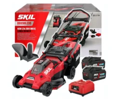 Akku-Rasenmäher Skil 40V 0140 BA (2x4.0Ah) Inkl. Akku Und Ladegerät, 43cm