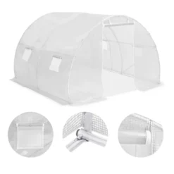 VidaXL Gewächshaus 9 M² 300×300×200 Cm 12 VidaXL Gewächshaus 9 M² 300×300×200 Cm -Günstiges Laube Lust Geschäft a68e91b8063a00e6ffcf16dbfab172d9