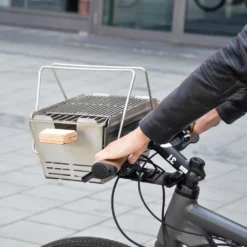 KNISTER Grill PREMIUM - Mobiler Holzkohlegrill Aus Edelstahl - GERMANY - 28-49x20cm -Günstiges Laube Lust Geschäft a6bcfa60cd30b398651b2d6d3e138b69