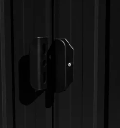 VidaXL Gerätehaus 257x392x181 Cm Metall Anthrazit -Günstiges Laube Lust Geschäft a85f1e4f6bc84373eae0016ee75852b8