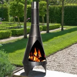 Buschbeck Gartenkamin Colorado 125 Silber-schwarz 90050.000 -Günstiges Laube Lust Geschäft a92ed08a9afa429cad6a4caaa0c3da54