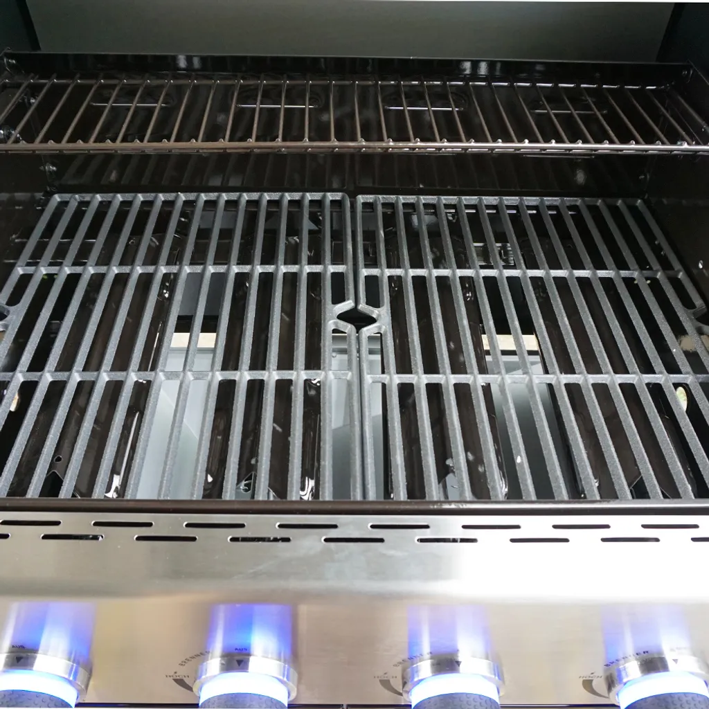 Vaiko Gasgrill 4 Edelstahl Brenner + 800°C Infrarot Keramik Brenner Prime Zone 9 Vaiko Gasgrill 4 Edelstahl Brenner + 800°C Infrarot Keramik Brenner Prime Zone – Bild 7