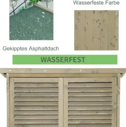 Outsunny Geräteschuppen Gerätehaus Geräteschrank Schuppen Garten 4 Fächer Grau 87 X 46,5 X 160cm 14 Outsunny Geräteschuppen Gerätehaus Geräteschrank Schuppen Garten 4 Fächer Grau 87 X 46,5 X 160cm -Günstiges Laube Lust Geschäft aae2a666e8f28ff04edf037ffafbe028