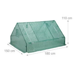 Relaxdays Foliengewächshaus 110x180x150 Cm -Günstiges Laube Lust Geschäft abd9f3c4868f9c0c3f1f0774b1191d1e