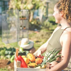 Relaxdays Foliengewächshaus Mit Ablagen -Günstiges Laube Lust Geschäft ac694baf622177248fae7ba8b6cbf460