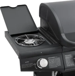 TAINO RED 4+1 Gasgrill Schwarz 4 Edelstahl Brenner Seitenkocher - Weiterentwicklung Des TAINO 4+1 PRO -Günstiges Laube Lust Geschäft ad64048cffca010feaab599ca9562069