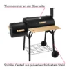 Tectake Holzkohlegrill Smoker Mit Thermometer - Schwarz 2 Tectake Holzkohlegrill Smoker Mit Thermometer - Schwarz -Günstiges Laube Lust Geschäft adc22229ab2245951cae89849afb6183