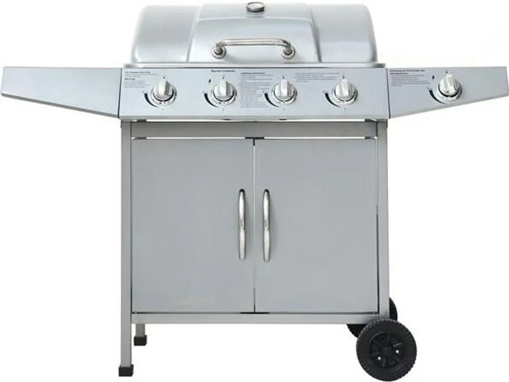 El Fuego Gasgrill / Grillwagen Dayton 4+1 Grillfläche 64x35cm 3 El Fuego Gasgrill / Grillwagen Dayton 4+1 Grillfläche 64x35cm