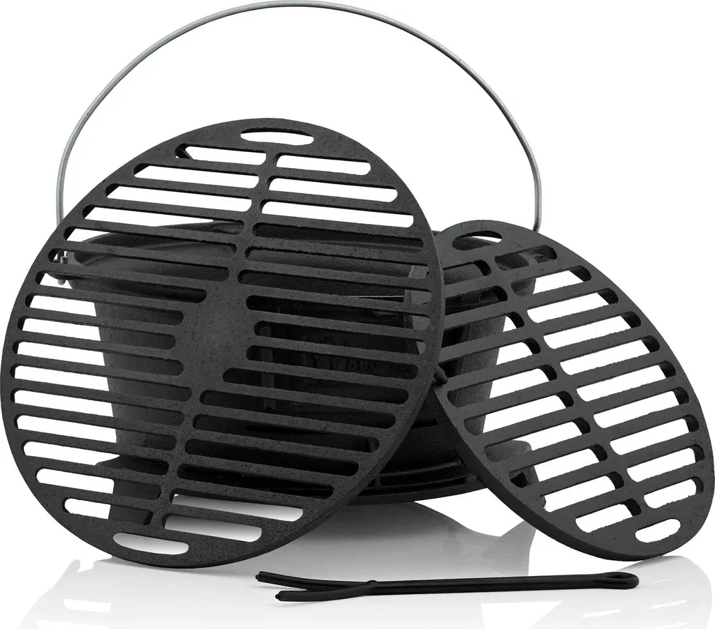 BBQ-Toro Gusseisen Grilltopf Mit Grillrost | 43 X 42 X 21,5 Cm | Hibachi Style 7 BBQ-Toro Gusseisen Grilltopf Mit Grillrost | 43 X 42 X 21,5 Cm | Hibachi Style – Bild 5