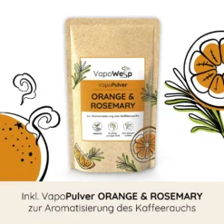VapoWesp Räucherbox Inkl. Pulver Orange & Rosemary (50 G) Wespen Schutz Vertreiben DHDL Höhle Der Löwen Vapu Wasp Näturlich Bienenfreundlich -Günstiges Laube Lust Geschäft aeefea4073665fcb6c7fec304b662301