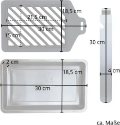 TAINO Beef-Grill Elektrisch Oberhitzegrill Steakgrill 800 Grad Hochleistungsgrill Edelstahl Schwarz -Günstiges Laube Lust Geschäft af2ad788db35d0e111aa029256336fc7