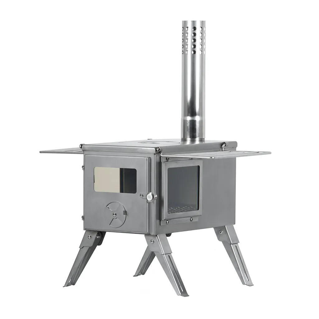 CampFeuer Edelstahl Zeltofen | 51,5 X 42 X 216 Cm | Zeltheizung Camping Ofen 7 CampFeuer Edelstahl Zeltofen | 51,5 X 42 X 216 Cm | Zeltheizung Camping Ofen – Bild 5