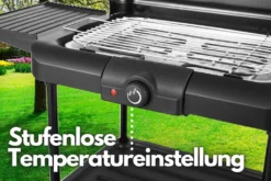 Steinborg 2in1 Standgrill | Elektrischer Grill | 2.000 Watt | Große Ablageflächen -Günstiges Laube Lust Geschäft af85443c92a9f8b17de8143c8ed03699