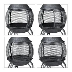 Relaxdays Terrassenofen In Silber -Günstiges Laube Lust Geschäft af94de1e2a126213c416d76f9f8fe0fe