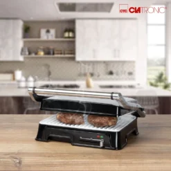 Clatronic KG 3571 Elektrischer Kontaktgrill, Multigrill, Für Beidseitiges & Fettfreies Grillen, Antihaftbeschichtete Platten, Kabelaufwicklung, 2000 Watt, Edelstahl 22 Clatronic KG 3571 Elektrischer Kontaktgrill, Multigrill, Für Beidseitiges & Fettfreies Grillen, Antihaftbeschichtete Platten, Kabelaufwicklung, 2000 Watt, Edelstahl -Günstiges Laube Lust Geschäft af993e8fd06637f15c8cb98e59494beb