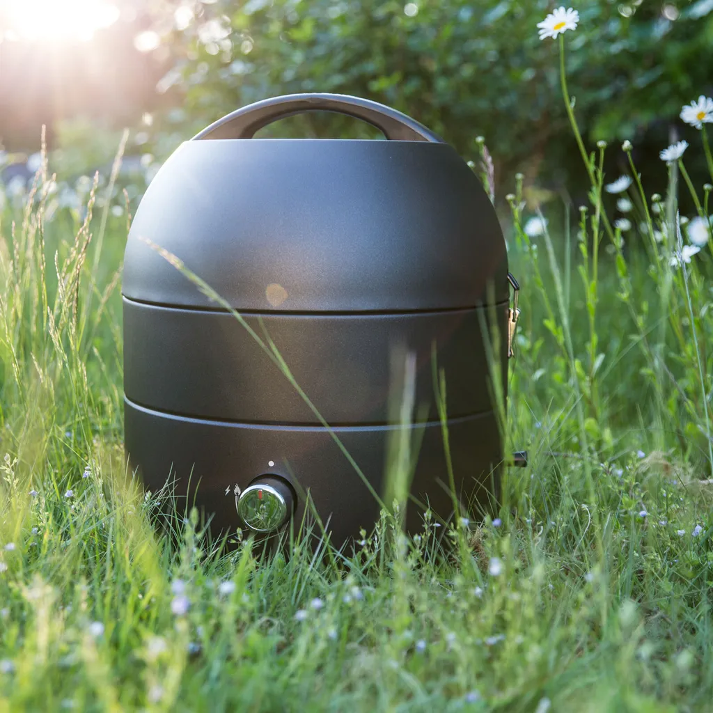 TAINO Grill-to-Go Gasgrill BBQ Portabel Grill Camping Tragbar Kugelgrill Gas Tischgrill Schwarz 4 TAINO Grill-to-Go Gasgrill BBQ Portabel Grill Camping Tragbar Kugelgrill Gas Tischgrill Schwarz – Bild 2