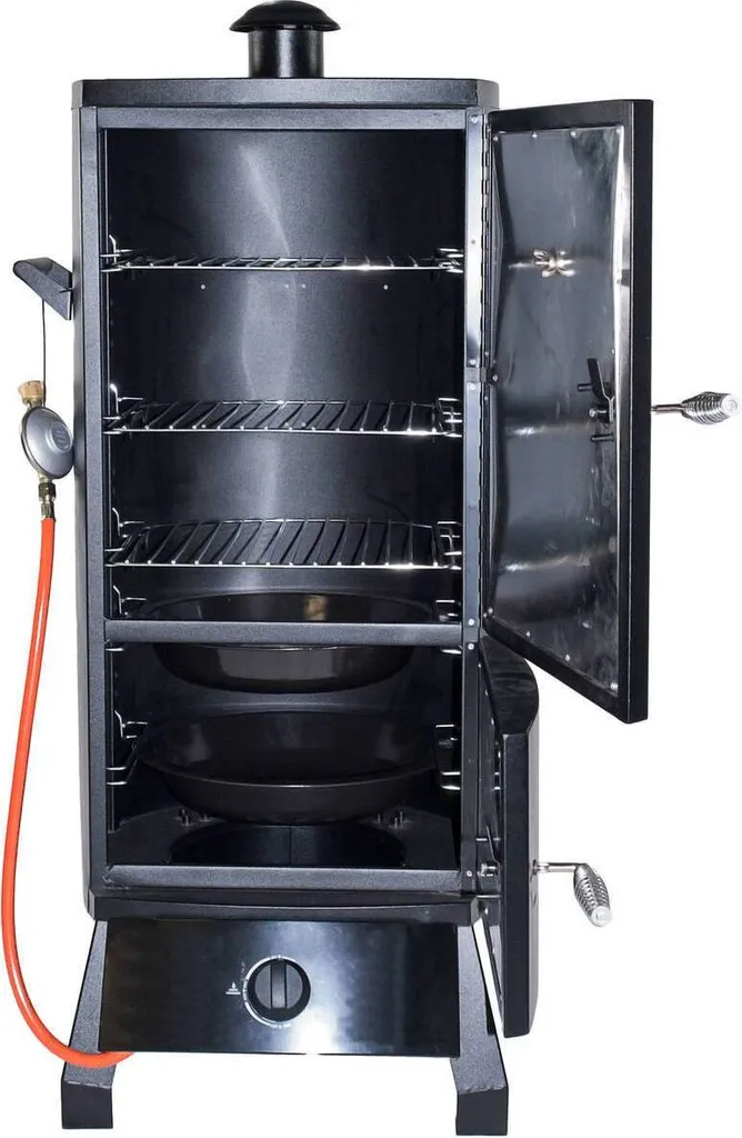 El Fuego Gasgrill / Smoker Standgrill Portland Grillfl. 3x 32x31cm 12 El Fuego Gasgrill / Smoker Standgrill Portland Grillfl. 3x 32x31cm – Bild 10