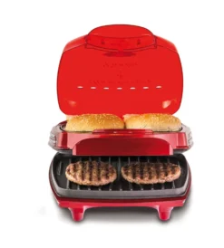 Ariete Party Time Hamburger Maker, Rot -Günstiges Laube Lust Geschäft b198ce42137d7684fc6d3657eb9439d5