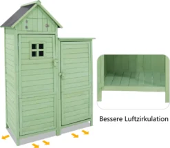 Merax Gerätehaus Gartenschrank 119x55 Cm Gerätehaus Holz Geräteschuppen Mit Spitzdach, Grün 13 Merax Gerätehaus Gartenschrank 119x55 Cm Gerätehaus Holz Geräteschuppen Mit Spitzdach, Grün -Günstiges Laube Lust Geschäft b1b40b4cd7915f47f2e5faa3d4c046ff