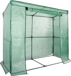 Gewächshaus Botanika Inkl. Spannseile, Erdanker Und Aufbauanleitung Ca. 1,6m² 200x78x170 Cm