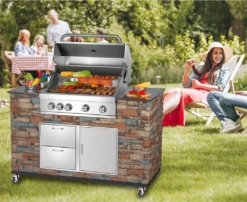 El Fuego Outdoor Grillküche Built In Edelstahl 4 +1 Infrarot 33 El Fuego Outdoor Grillküche Built In Edelstahl 4 +1 Infrarot -Günstiges Laube Lust Geschäft b33ecf798c3261349543cba6ec7dc262