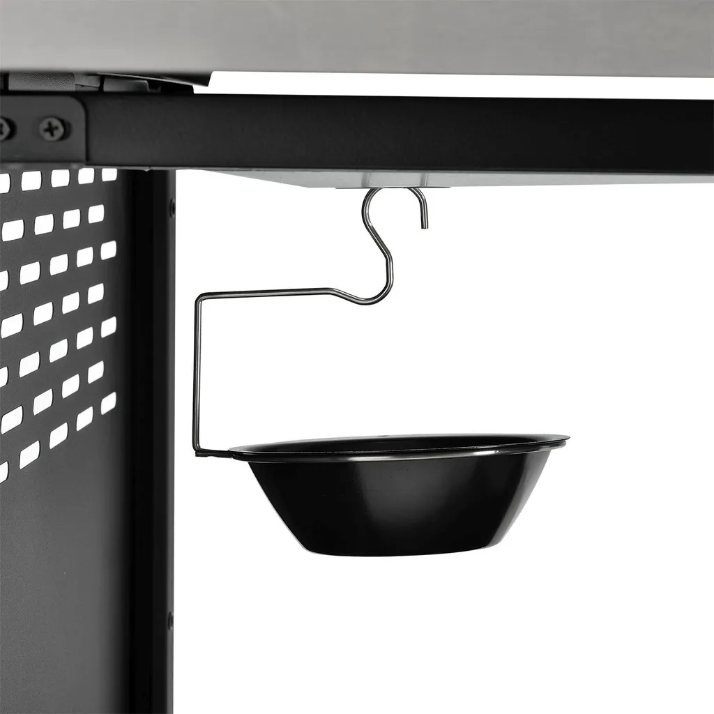 Juskys Gasgrill Kansas Mit 4 Brenner 12 KW, BBQ Grill Mit Gusseisen-Grillrost, Warmhalterost & Thermometer, XL Grillwagen 2 Seitenablagen & 4 Räder 17 Juskys Gasgrill Kansas Mit 4 Brenner 12 KW, BBQ Grill Mit Gusseisen-Grillrost, Warmhalterost & Thermometer, XL Grillwagen 2 Seitenablagen & 4 Räder – Bild 15