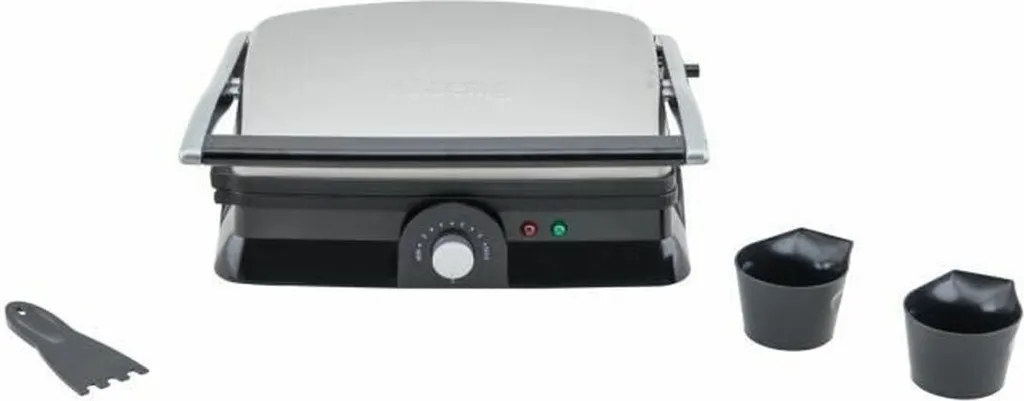 H.Koenig GR20 Elektrogrill, Grill- Und Sandwichmaker, 2000 W, Temperatur Bis 230º, Antihaftbeschichtung, 180º Öffnung, Edelstahl, Schwarz / Grau, Abmessungen 29,7 X 23 Cm 18 H.Koenig GR20 Elektrogrill, Grill- Und Sandwichmaker, 2000 W, Temperatur Bis 230º, Antihaftbeschichtung, 180º Öffnung, Edelstahl, Schwarz / Grau, Abmessungen 29,7 X 23 Cm – Bild 16