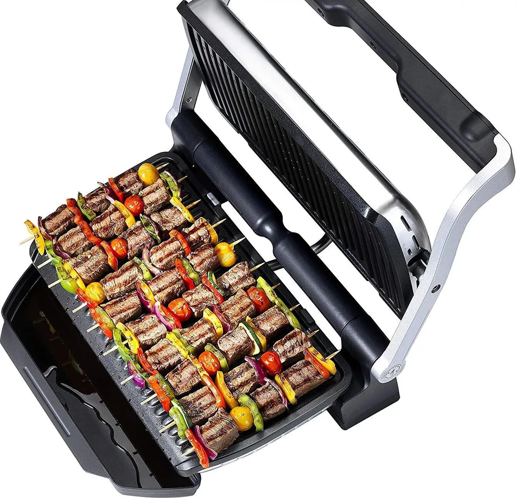 Tefal GC 722 D Optigrill+ XLKontaktgrill Schwarz/edelstahl 10 Tefal GC 722 D Optigrill+ XLKontaktgrill Schwarz/edelstahl – Bild 8
