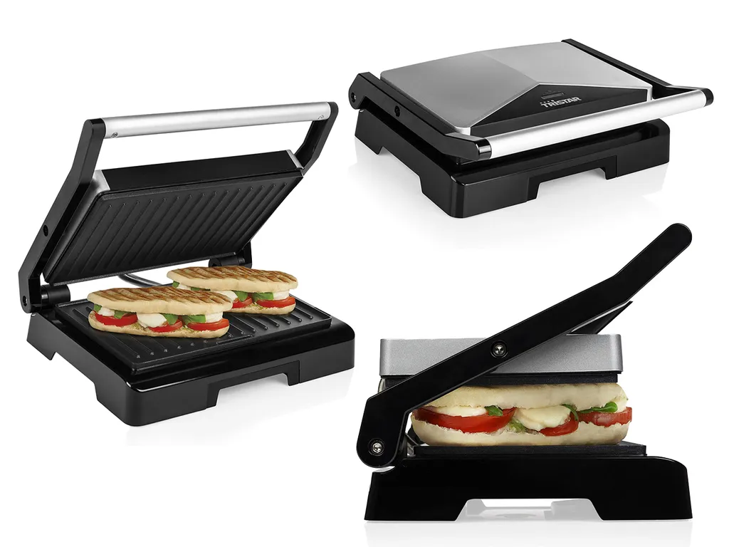 Tristar Kontaktgrill 1000 W Schwarz 13 Tristar Kontaktgrill 1000 W Schwarz – Bild 11