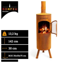 BonFeu Bongiano LP Rost Terrassenöfen -Günstiges Laube Lust Geschäft b4a1e51051b5295cf329788f12725b44