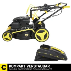 Craftfull Benzinrasenmäher CR-139-20, 46 Cm Schnittbreite, Benzin Rasenmäher Mit Radantrieb Inkl. Rasenkamm, 139cc, 3,2 KW / 4,5PS, Euro 5 Norm, 5in1, Marken Motor, GT-Markengetriebe, 8 Stufen Höhenverstellbar, 62 Liter Fangsack, Easy-Clean-Funktion -Günstiges Laube Lust Geschäft b4fb6ea9f7d78bd31630152bf08e0d05