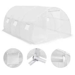 VidaXL Gewächshaus 13,5 M² 450×300×200 Cm -Günstiges Laube Lust Geschäft b53be139c5ac126752a1eabab0e390fd