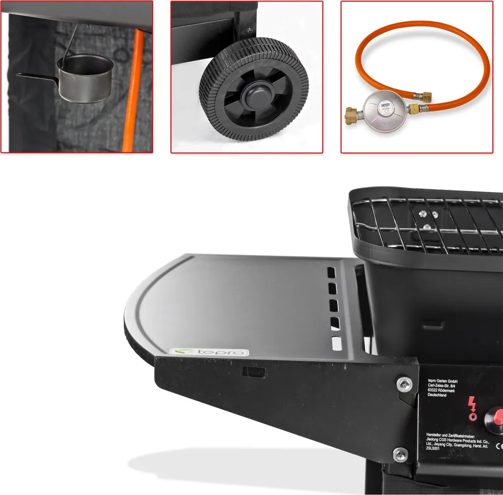 TEPRO Lavasteingasgrill Irvine, 2-Brenner 20 TEPRO Lavasteingasgrill Irvine, 2-Brenner – Bild 18