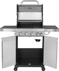 El Fuego Edelstahl Gasgrill Sunset Beach 4+1 Brenner, Grillrost U Grillplatte Gusseisern, Linkes Seitenteil Abklappbar -Günstiges Laube Lust Geschäft b5e946b46b9bc097f11bf637b33fca8f