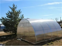 Gewächshaus - Treibhaus PROFI ZEUS 4m - TERMO - 4 X 6m - 6 Mm POLYCARBONAT + 1 X Dachfenster + 1 X Fensteröffner + Versand