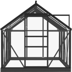 Chunhe Glas Gewächshaus Anthrazit 155x200,5x191 Cm Aluminium 9 Chunhe Glas Gewächshaus Anthrazit 155x200,5x191 Cm Aluminium -Günstiges Laube Lust Geschäft b5f89f2f193f28d690c6892fb7f387aa
